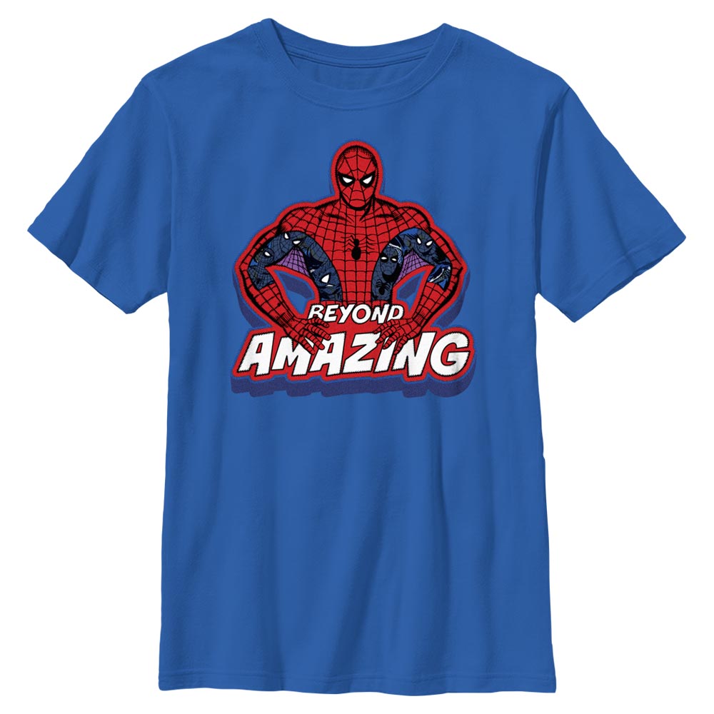 Boy's Marvel Spider-Man Beyond Amazing SPIDEY POSE BEYOND T-Shirt